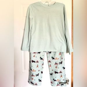 Girls Winter Matching Pajama Set